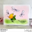 BUNDLE GIRL WITH DRAGONFLIES SET (includes 5 rubber stamps)